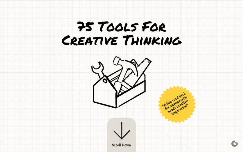 Tips for Creative Thinking Tools Image