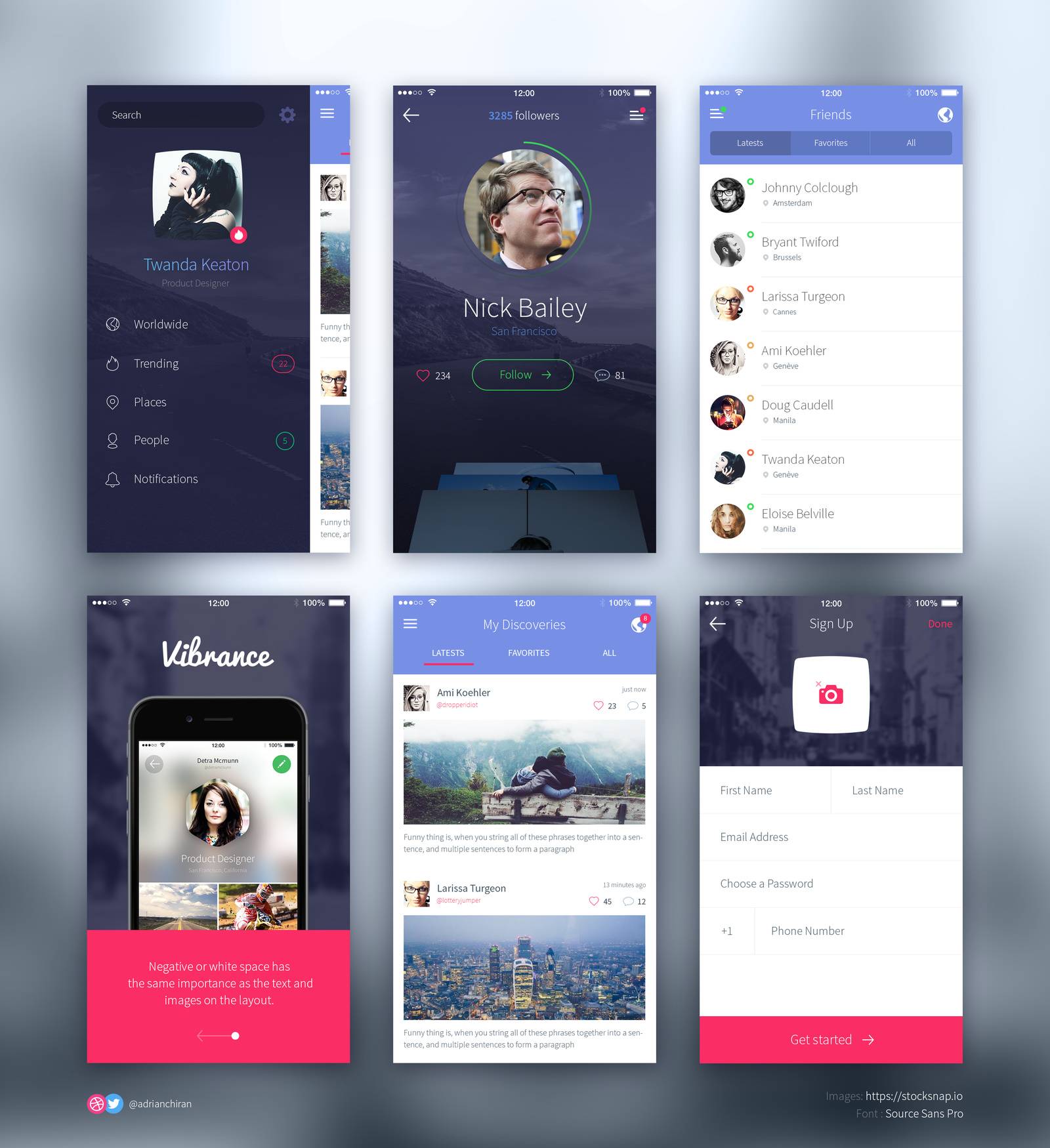 » Free iPhone UI Kit - Design Resources Download