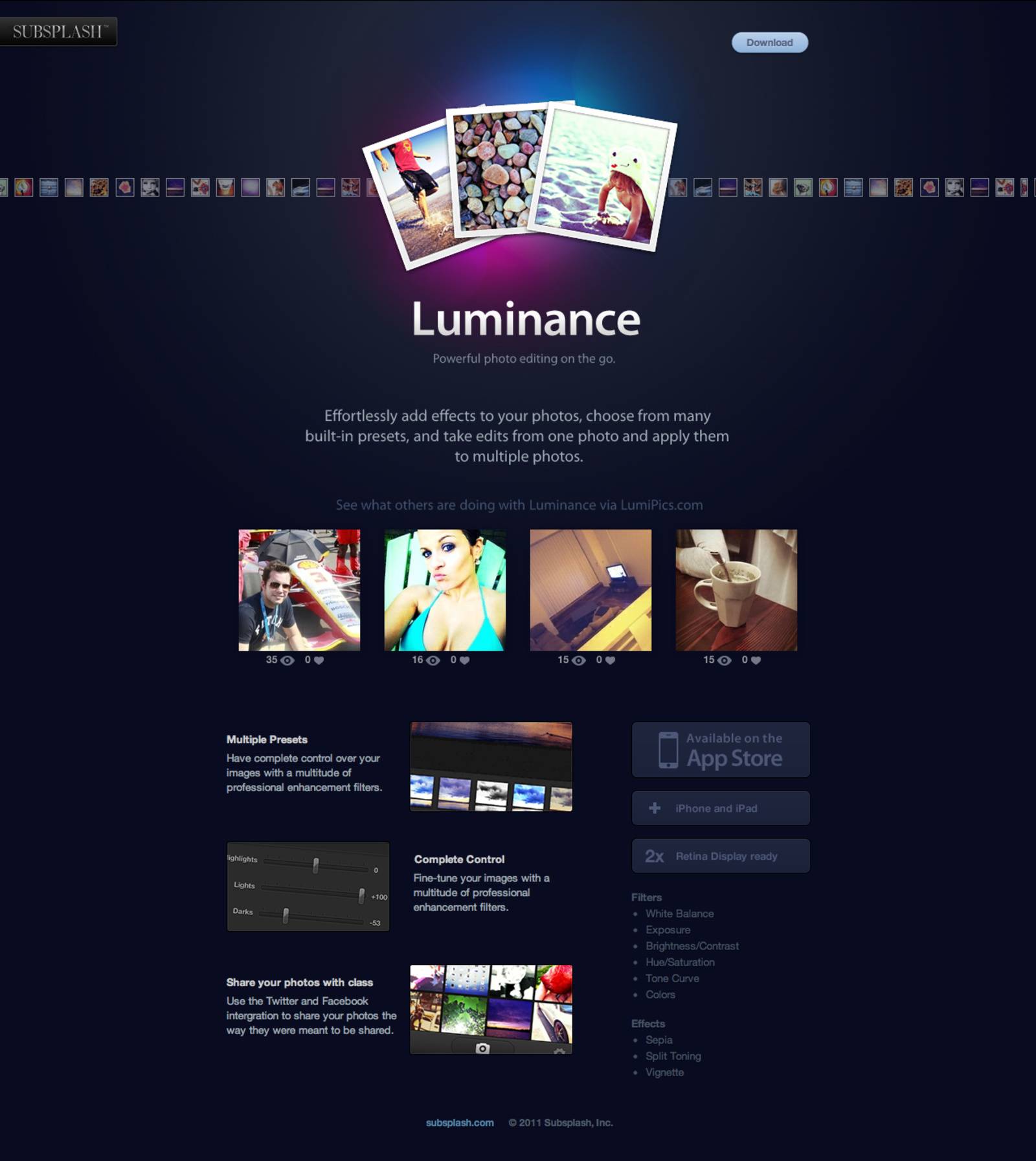 Luminance