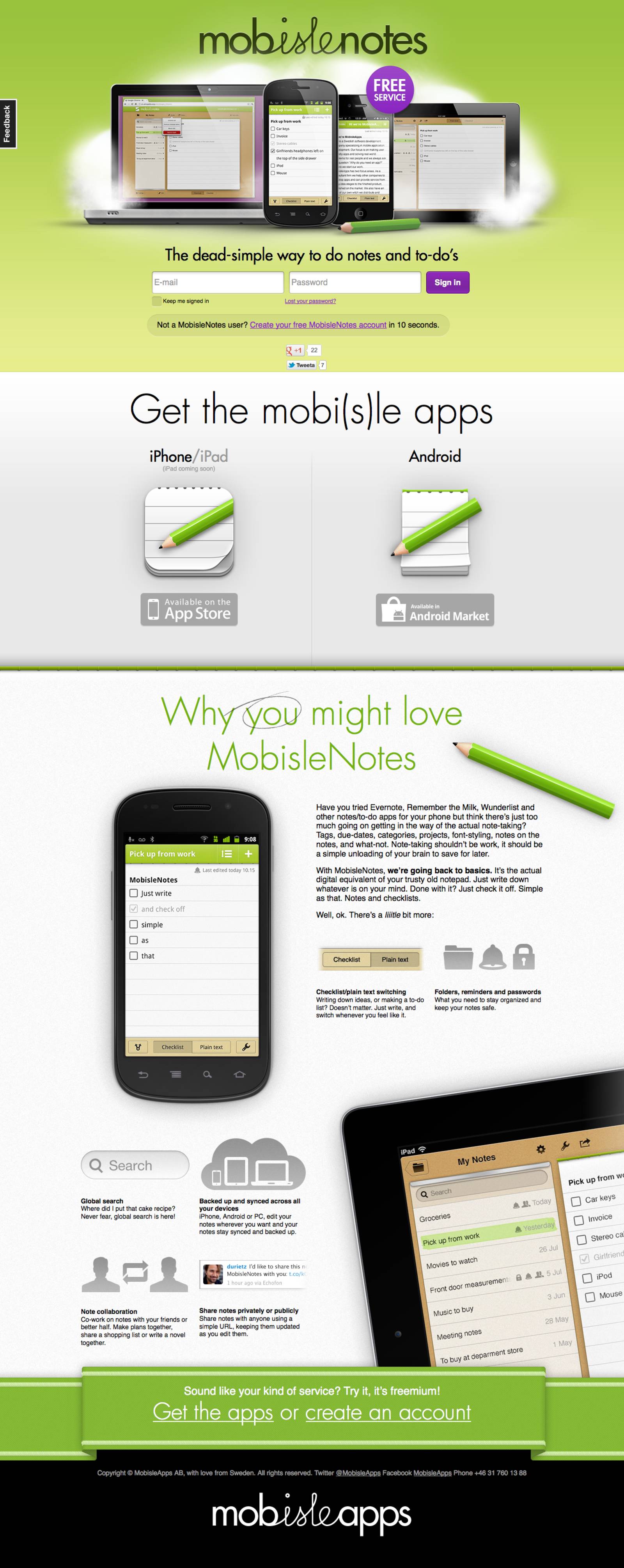 MobisleNotes