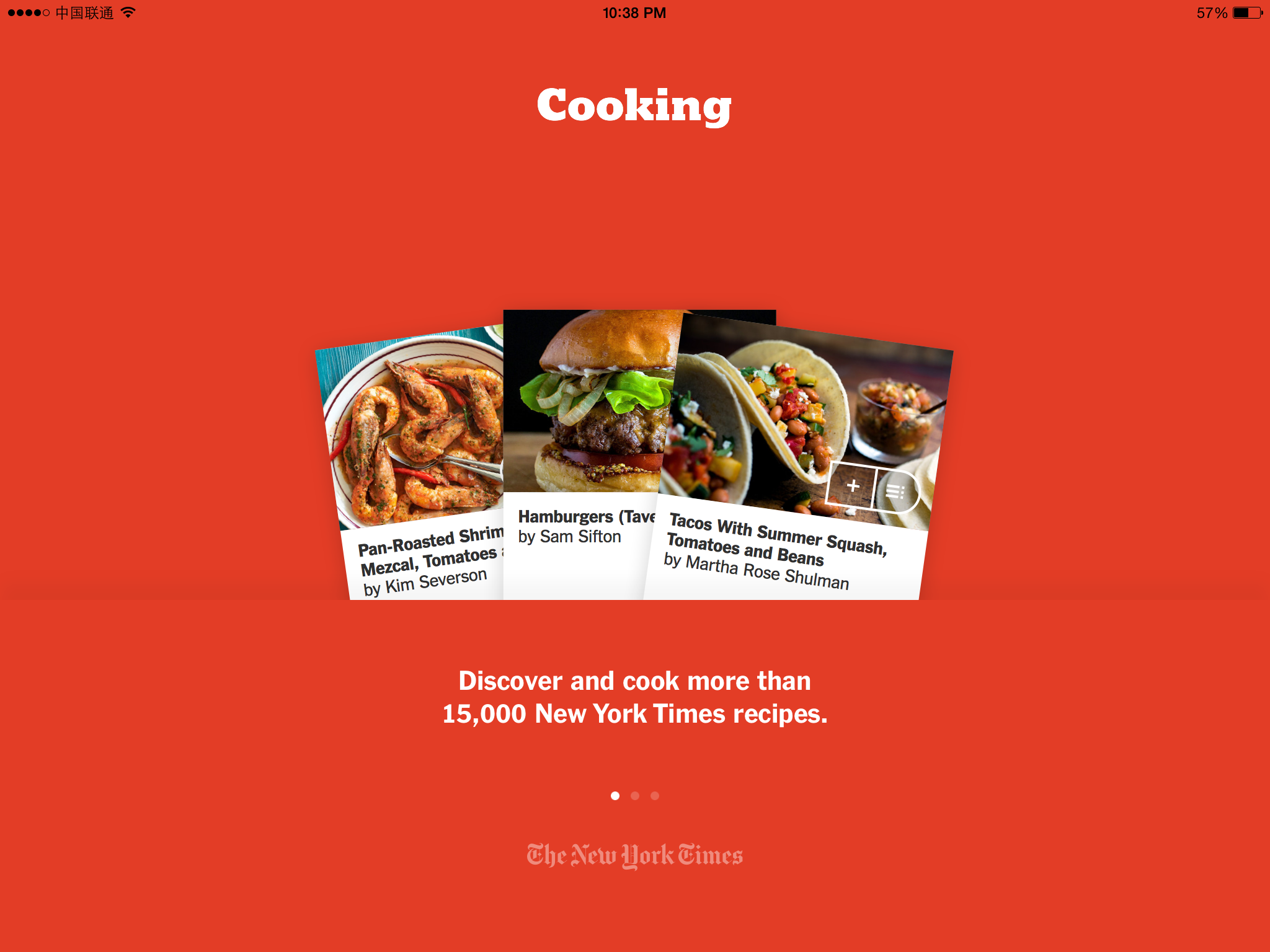 nyt cooking app